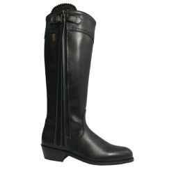 071 BN Elegante Spanische Reitstiefel in schwarz