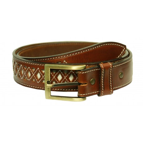 219 - Leather belt