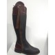 090 Elegant High boots , brown-dark brown 