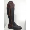 090 Elegant High boots , brown-dark brown 