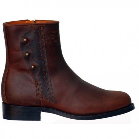 Spanische Stiefelette Arabia Knopf