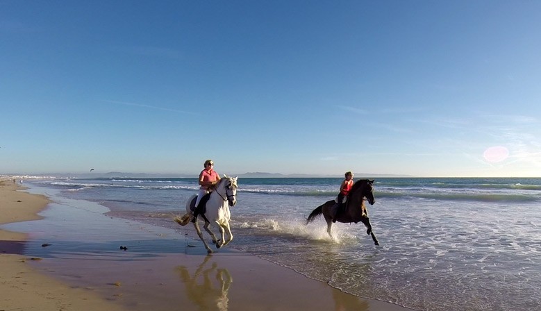 Spanische Stiefel aus Andalusien